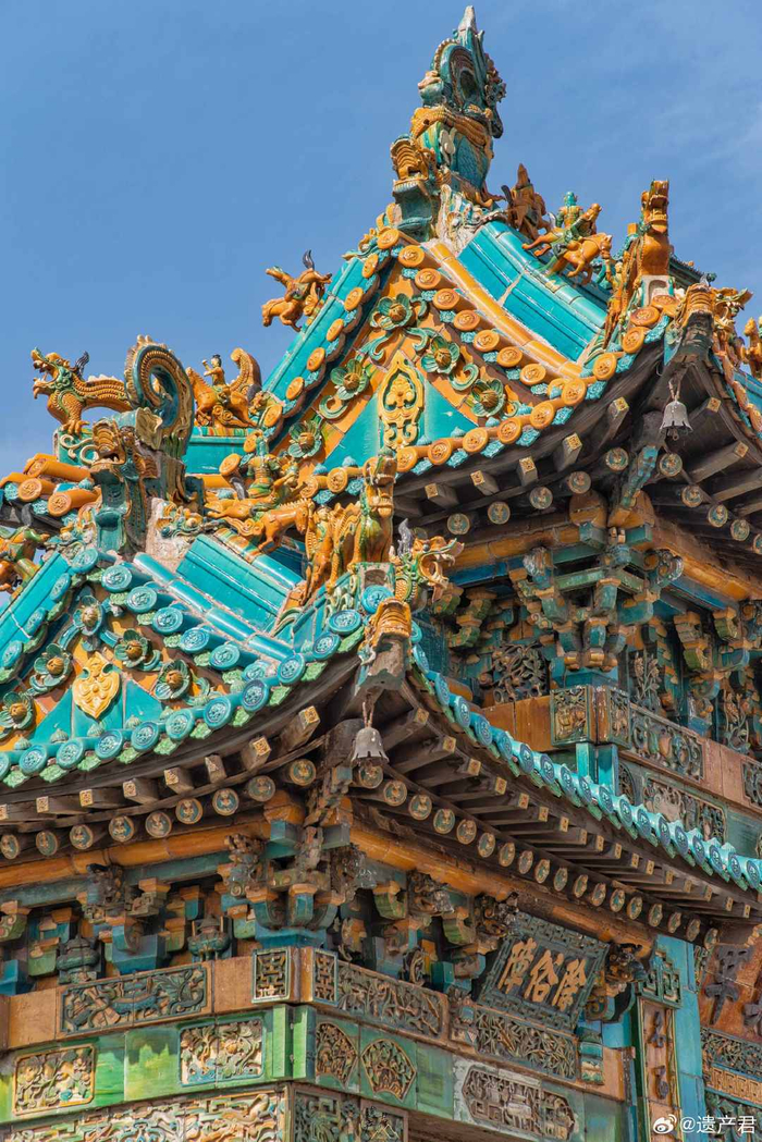 山西古建筑的琉璃,来山西才能明白屋顶上的华彩世界