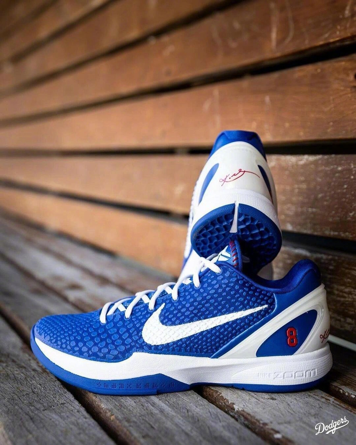kobe 6 道奇配色 在曼巴日