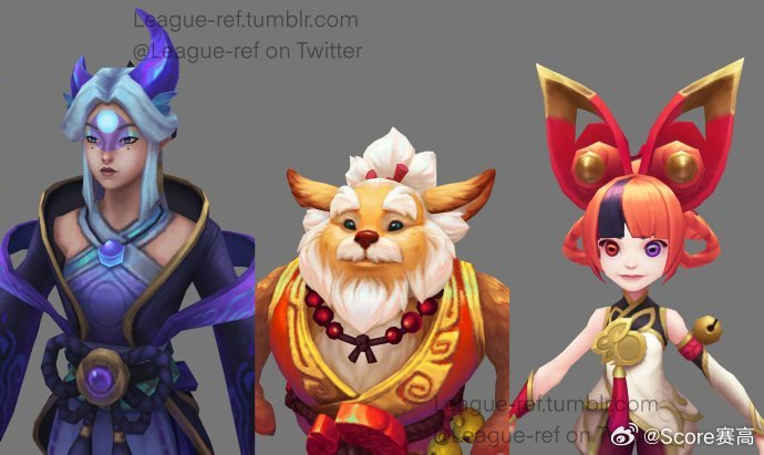 拉露恩可酷伯佐伊建模图