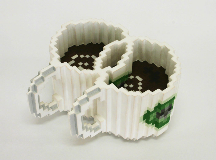 艺术家 toshiya masuda 像素风雕塑作品__财经头条