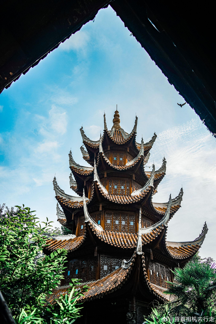 左手九角奇特楼阁右手惬意自在生活04贵阳文昌阁大觉精舍