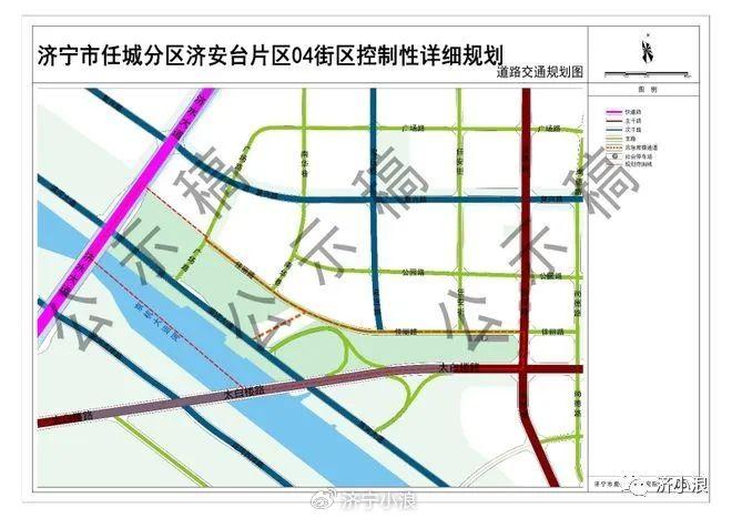 济宁城区最新规划图图片