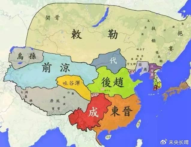 羯族地图图片