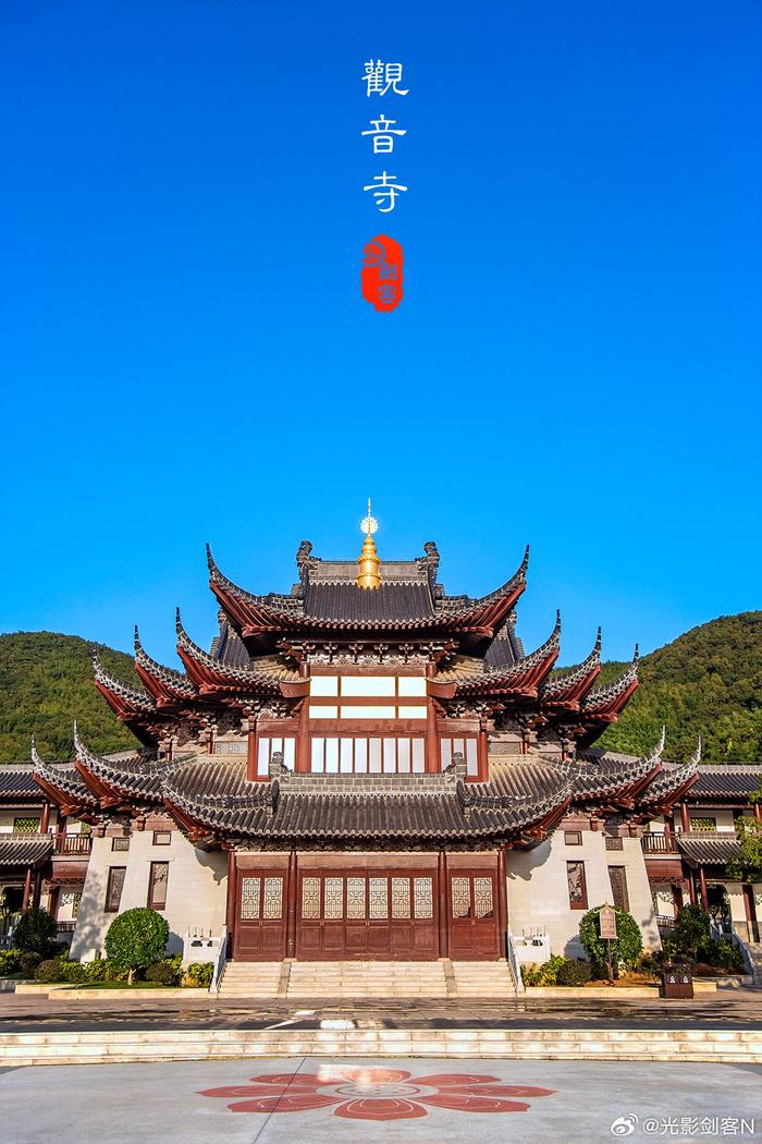 剑客的视角带你走进最近很火的网红打卡地,南京溧水东庐山观音寺