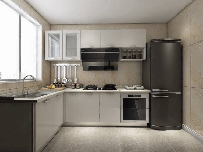 侧吸式油烟机安装在灶具的前方,距离油烟的源头比较近,吸排油烟的效果