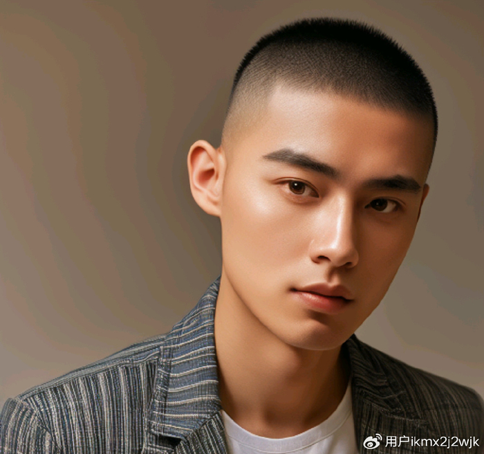 总体而言,超短小寸头发型以其时尚,精神利落和免打理的特点,成为当下