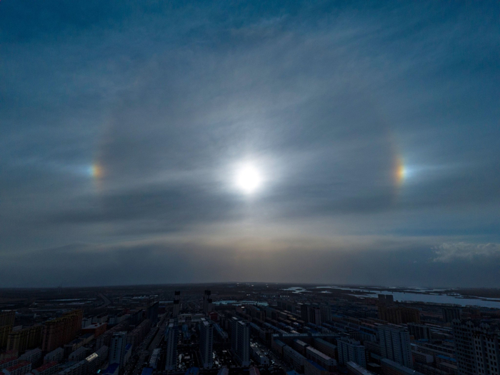 幻日和环天顶弧