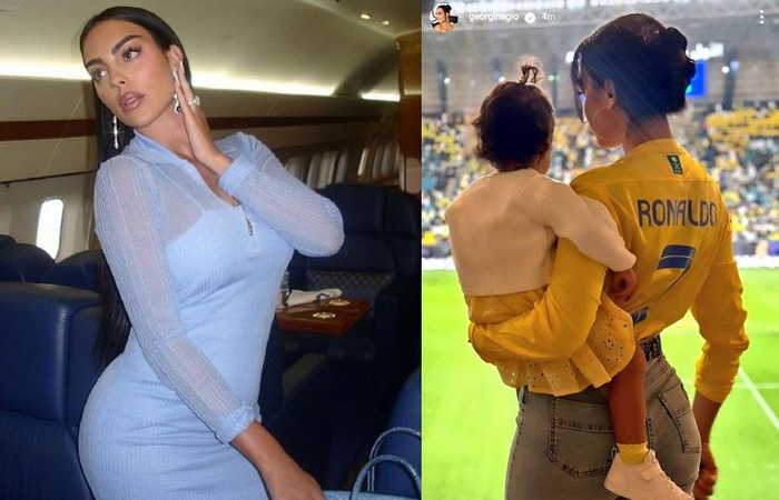 乔治娜秀黄金身材s曲线不输金卡戴珊c罗8年都没腻真爱了