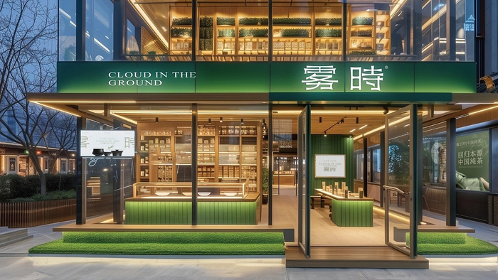 雾时 | 中式茶饮品牌全案设计,包括LOGO、包装等VI设计!__财经头条__新浪财经