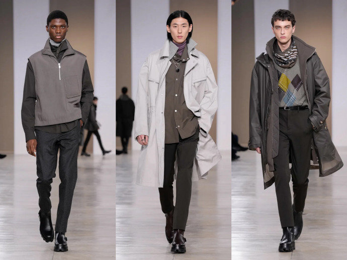hermès menswear f/w 2024 爱马仕秋冬男装系列