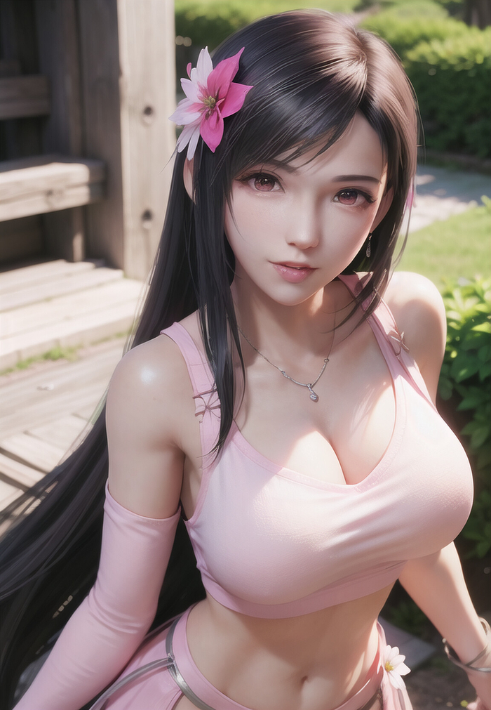 ai最终幻想蒂法|蒂法|最终幻想_新浪新闻