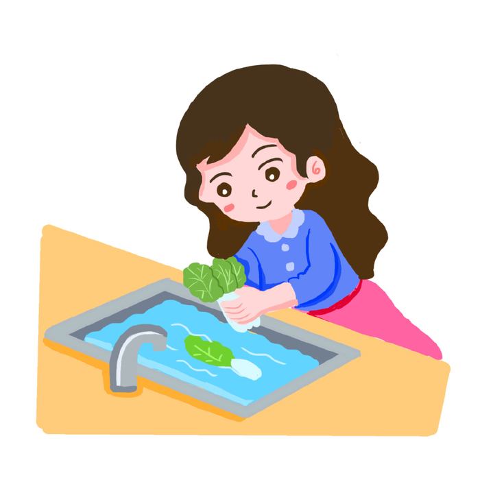 这有助于去除蔬菜表面的农药残留.刷洗法:用刷子轻轻刷洗蔬菜的