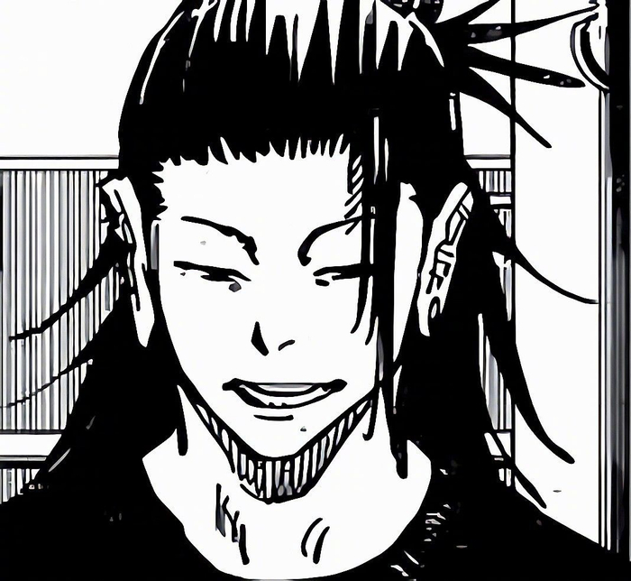 漫画里的夏油杰居然这么帅