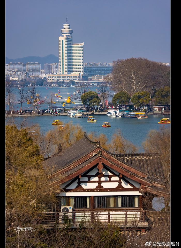 极美南京大年初一玄武湖