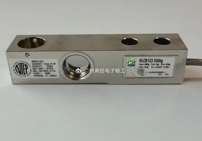 称重传感器hlcb1c3/220kg 德国hbm