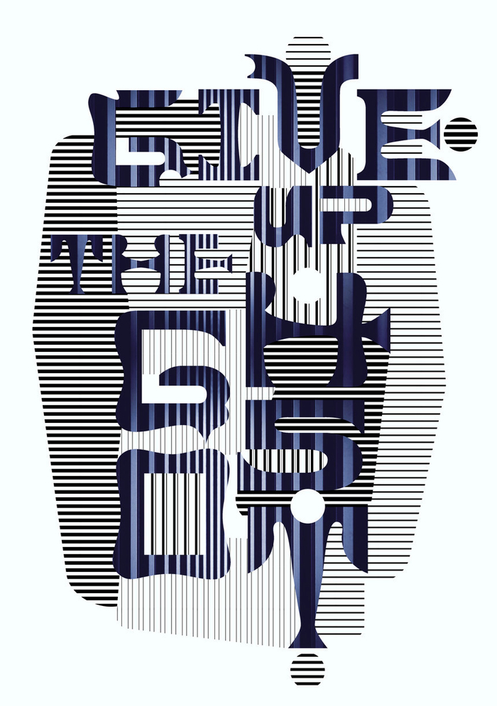 分享一组美国设计师 michelle bowers 的字体海报版式设计作品