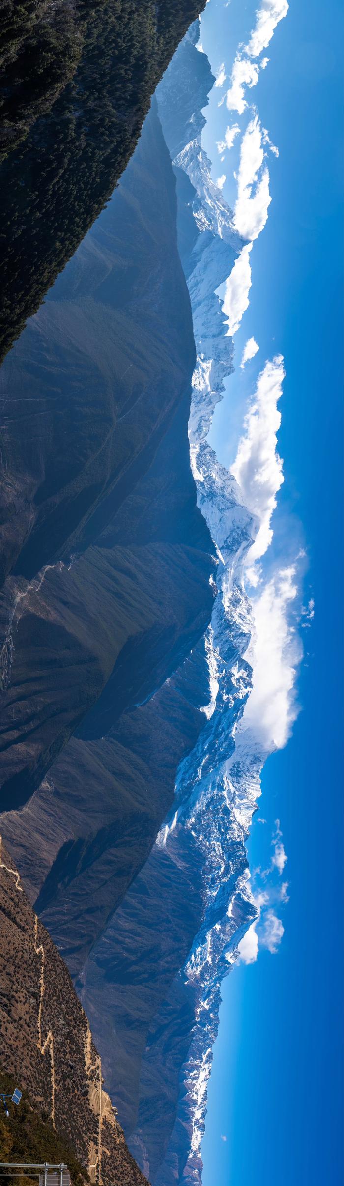 梅里十三峰图片图片