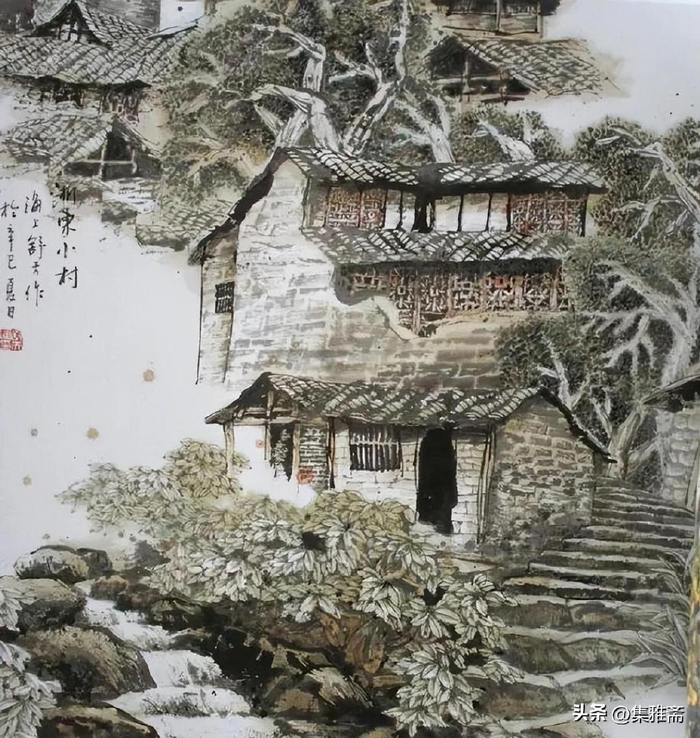 画老房子,此生足矣.