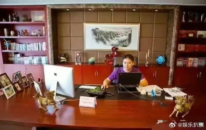 马斯克刘强东许家印的办公室