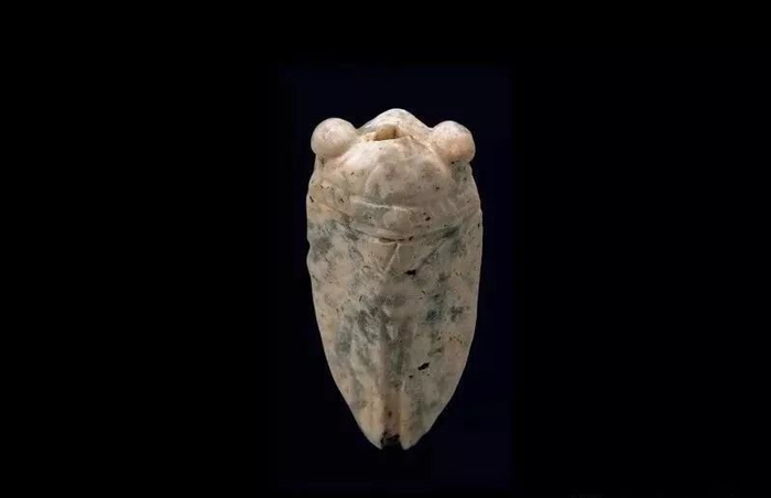 中国　古玉　蝉 高古玉——玉蝉的用途与辨别