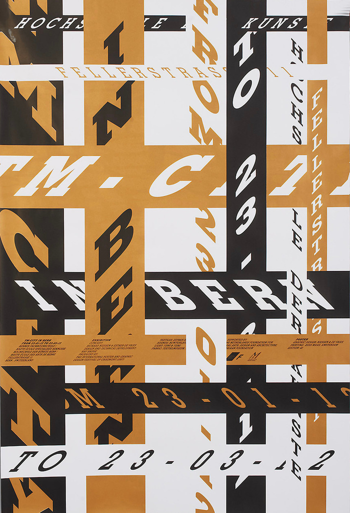 拼贴风创意海报设计荷兰设计师richardniessen