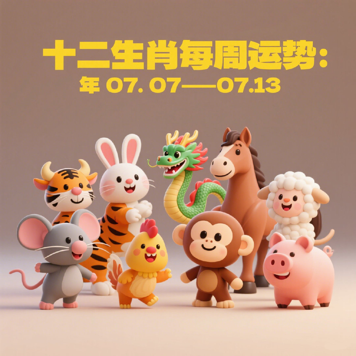 十二生肖每月运势7月运势(十二生肖2021年七月运势详解)