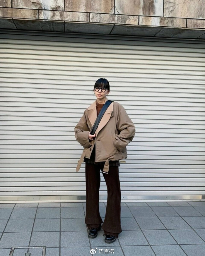 初春穿衣风格别乱选日系街头女生造型值得借鉴休闲慵懒有格调