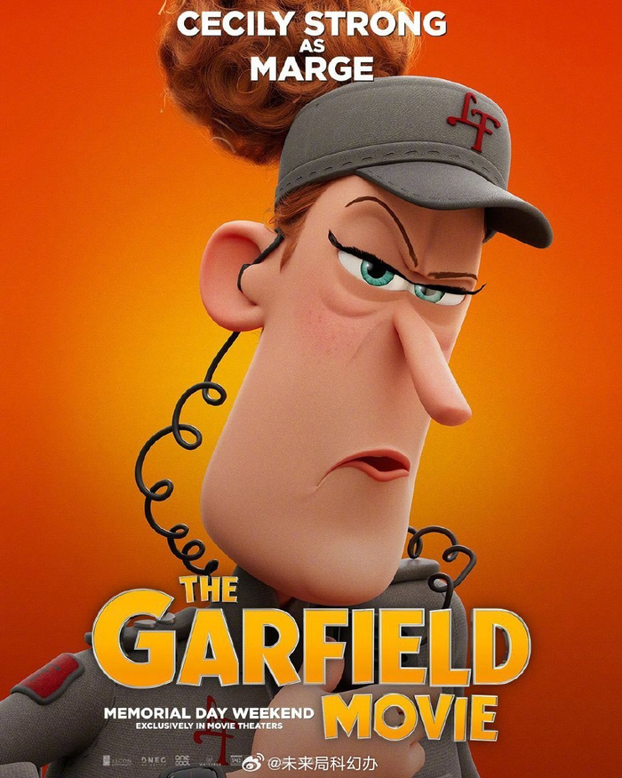 小加菲吸走了我的全部注意力 67《加菲猫》大电影发布一批角色