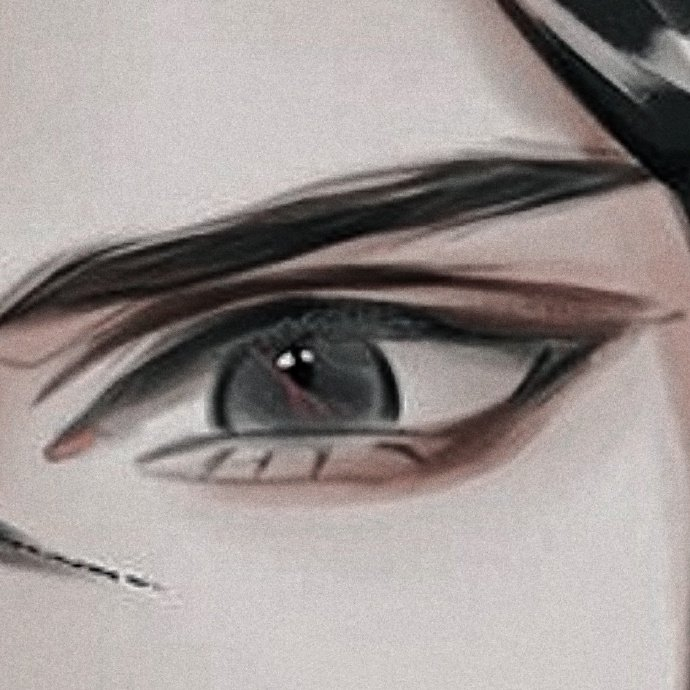 花城眼睛进化史太帅了