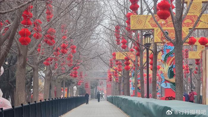 北京春节免费公园图片