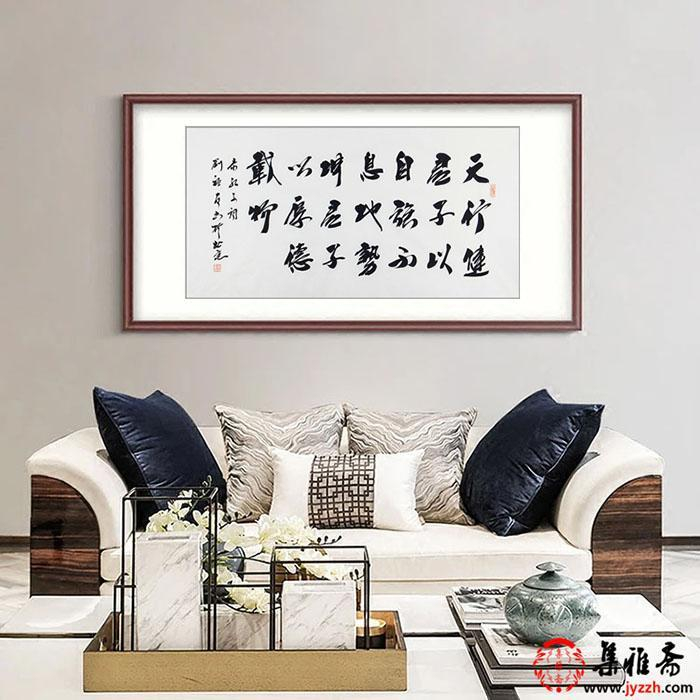 名家传统书法字画挂出雅致高品位