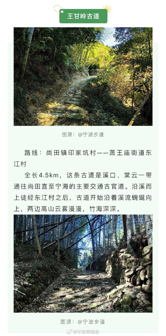 走起奉化这些绝美古道你打卡了吗