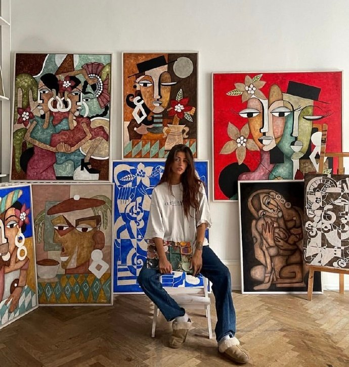 丹麦时尚博主慵懒随性拉美风情穿搭