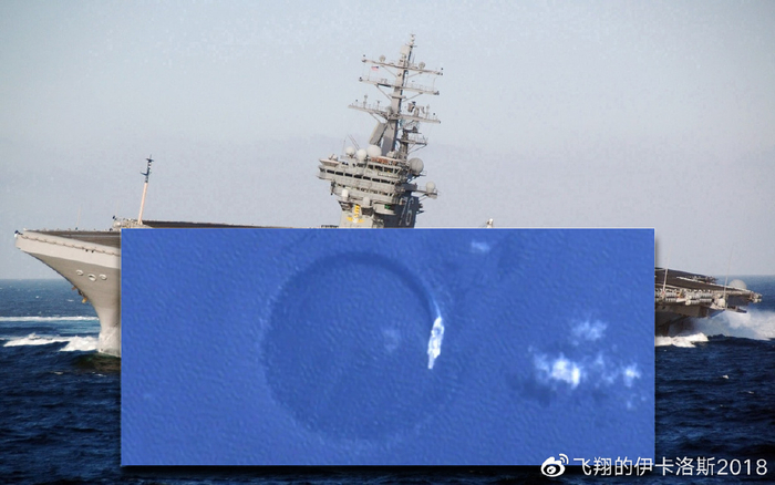 80年前,日本航母躲避美国轰炸机,80年后,美军航母在南海躲歼16