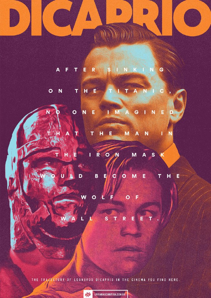 一组电影海报设计版式参考来自thiagomatsunaga