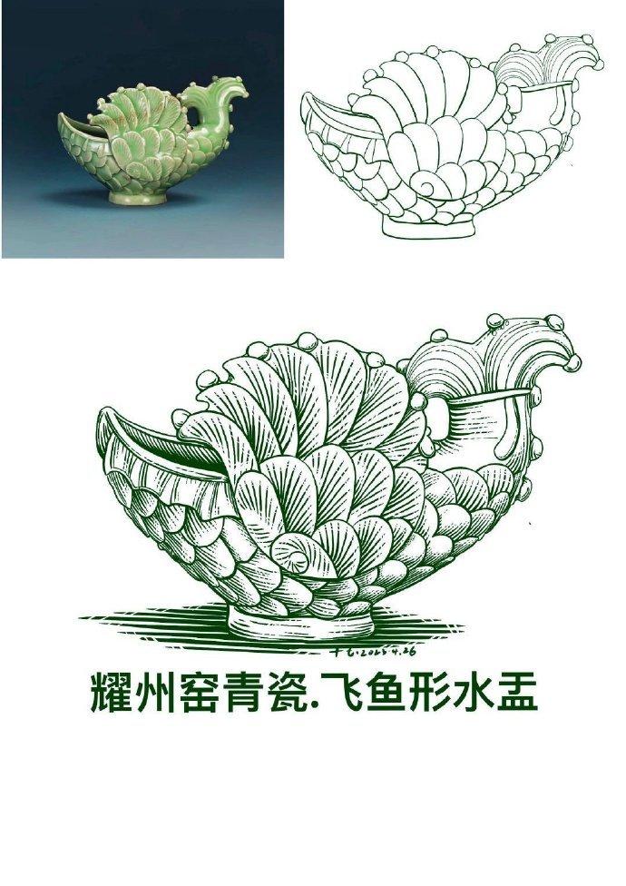 古董素描图片