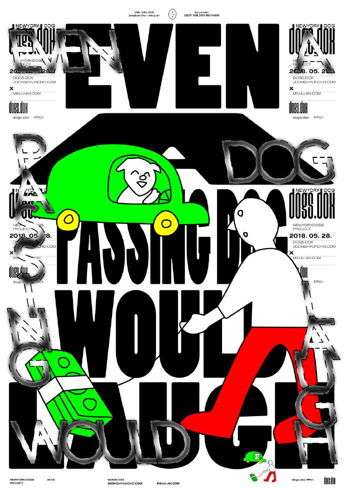 韩国设计师joonghyuncho海报设计作品