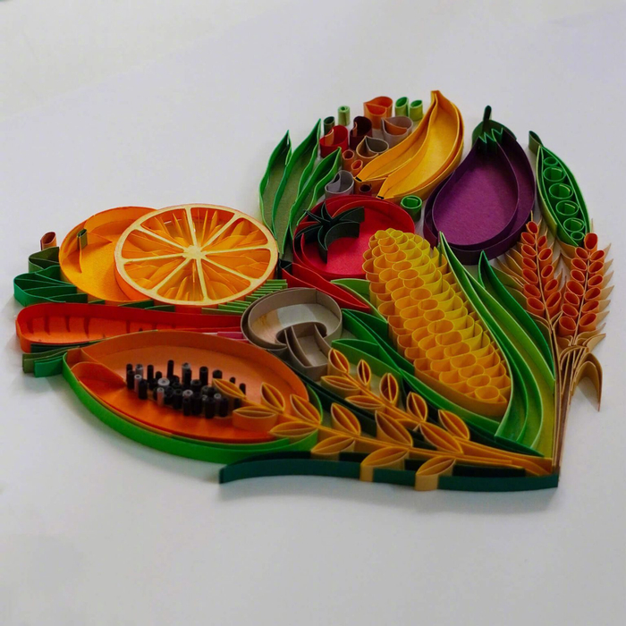 艺术家 sabeena karnik 衍纸作品 | www.behance.net/sabeenu__财经头