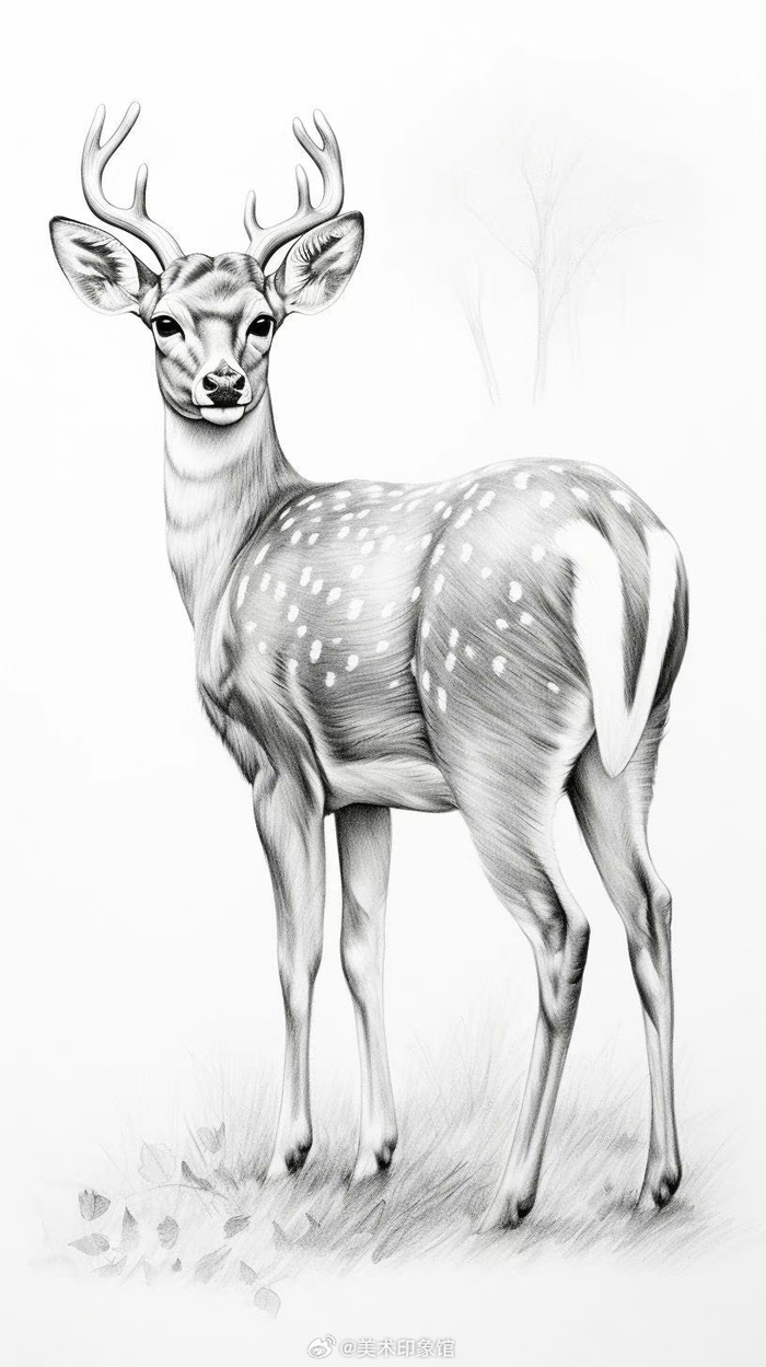 这是有灵性的小鹿许个愿吧