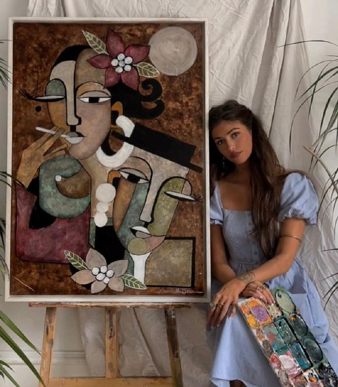 丹麦时尚博主慵懒随性拉美风情穿搭