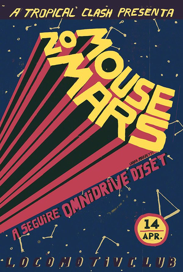 设计师sarahmazzetti67676767手绘风插画海报作品