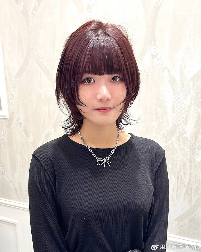 最火狼尾女士短发,个性新潮流,引领回头率新高度