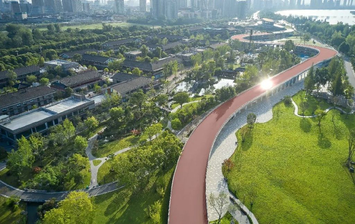 汉中天汉文化公园项目荣获ghda环球人居设计大奖2022-2023年度银奖