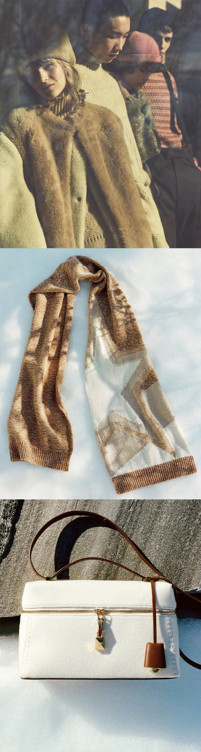 loropianaholiday2023campaign下雪假期的季节