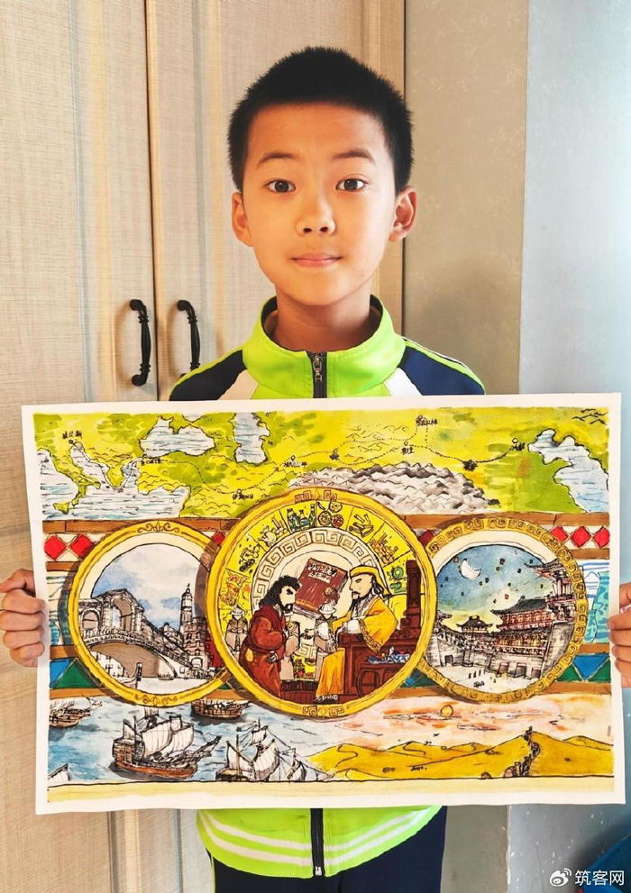 对画马可·波罗 | 第九届"绘意杯"儿童绘画大赛株洲站圆满落幕