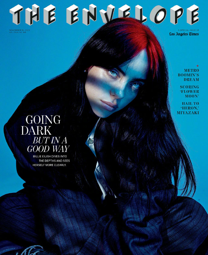 碧梨登上洛杉矶时报封面及写真美图大赏