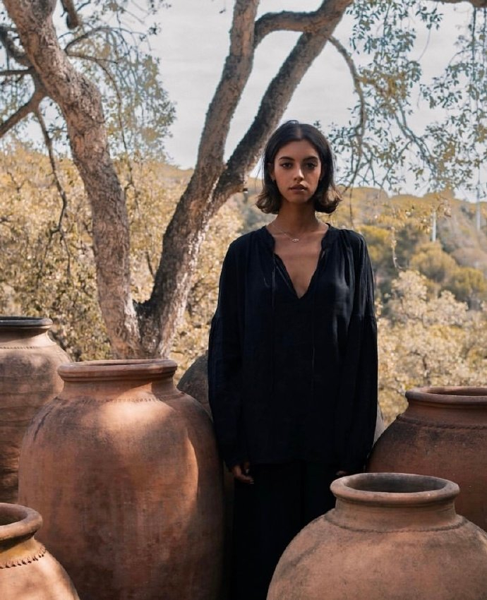 比利时美女陶艺师ig日常穿搭分享