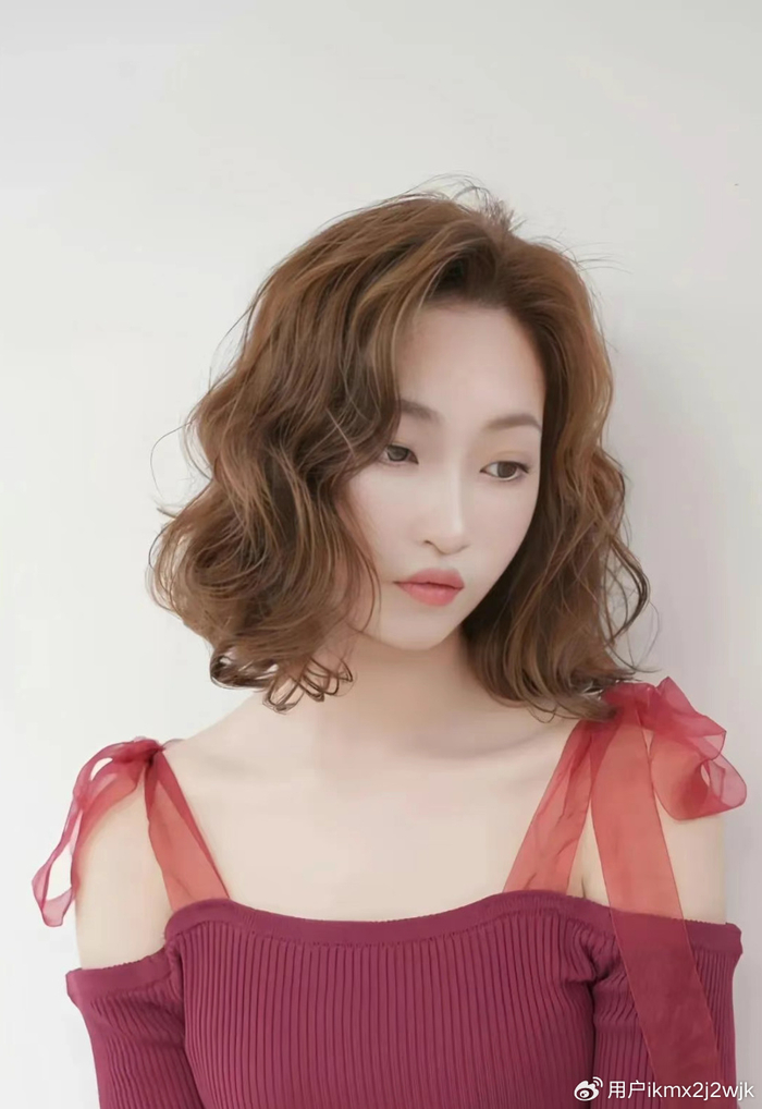 当下最火烫发,短发纹理烫,齐脸全头烫,优雅长卷发,长发羊毛卷|发型|长