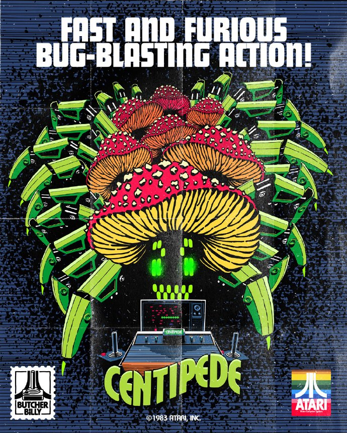 插画创意海报作品欣赏676767巴西设计师butcherbilly