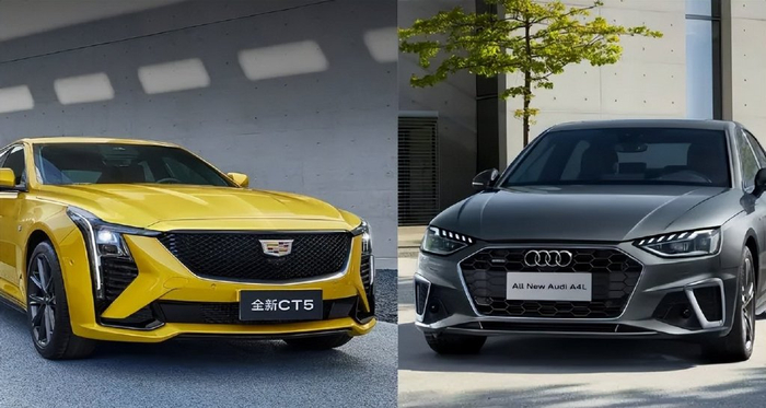 【对比】豪华中型车 凯迪拉克ct5 vs 奥迪a4l|燃油|凯迪拉克|奥迪a4l
